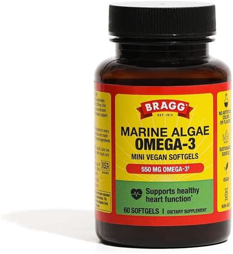 marine algae omega 3 supplement